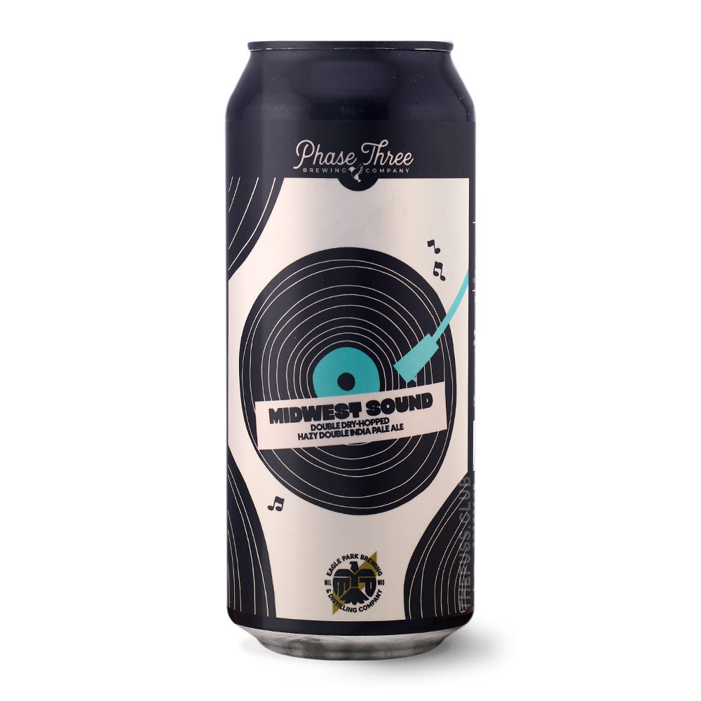 Phase Three Brewing Midwest Sound IPA - Imperial / Double New England / Hazy craft beer home delivery UK