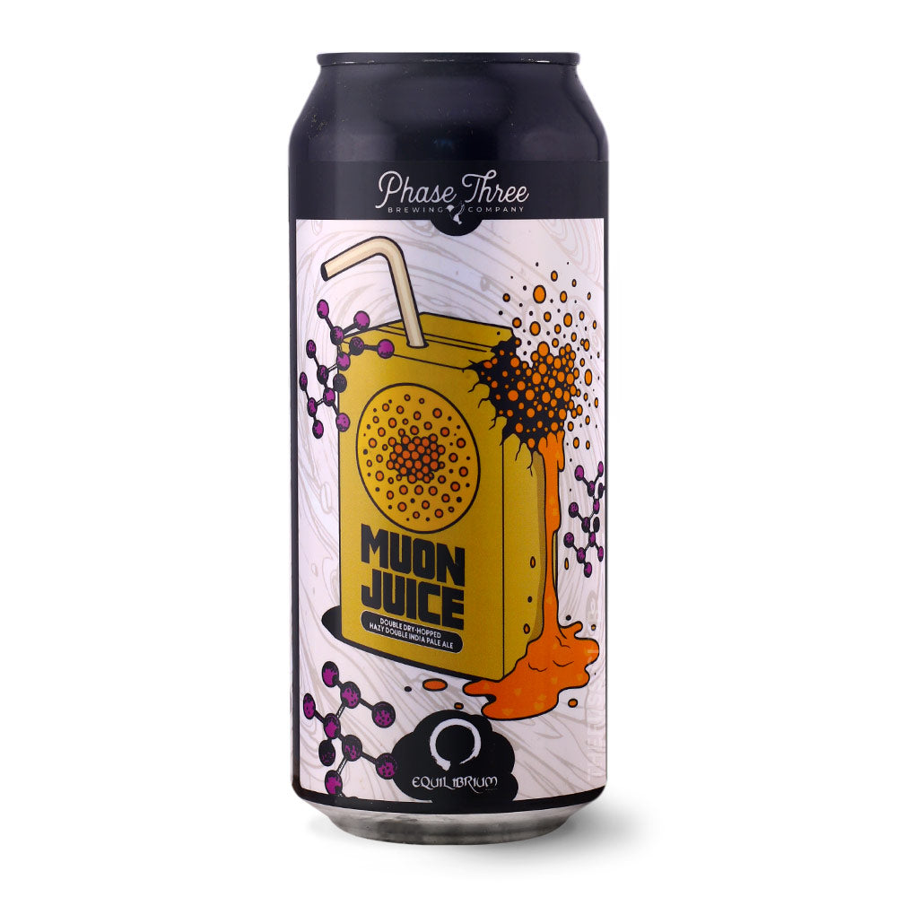 Phase Three Brewing Muon Juice IPA - Imperial / Double New England / Hazy craft beer home delivery UK