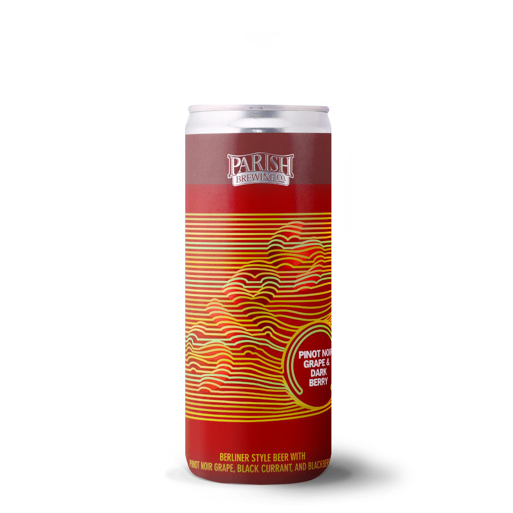 Parish Brewing Co SIPS: Pinot Noir Grape And Black Currant Sour - Fruited Berliner Weisse craft beer home delivery UK