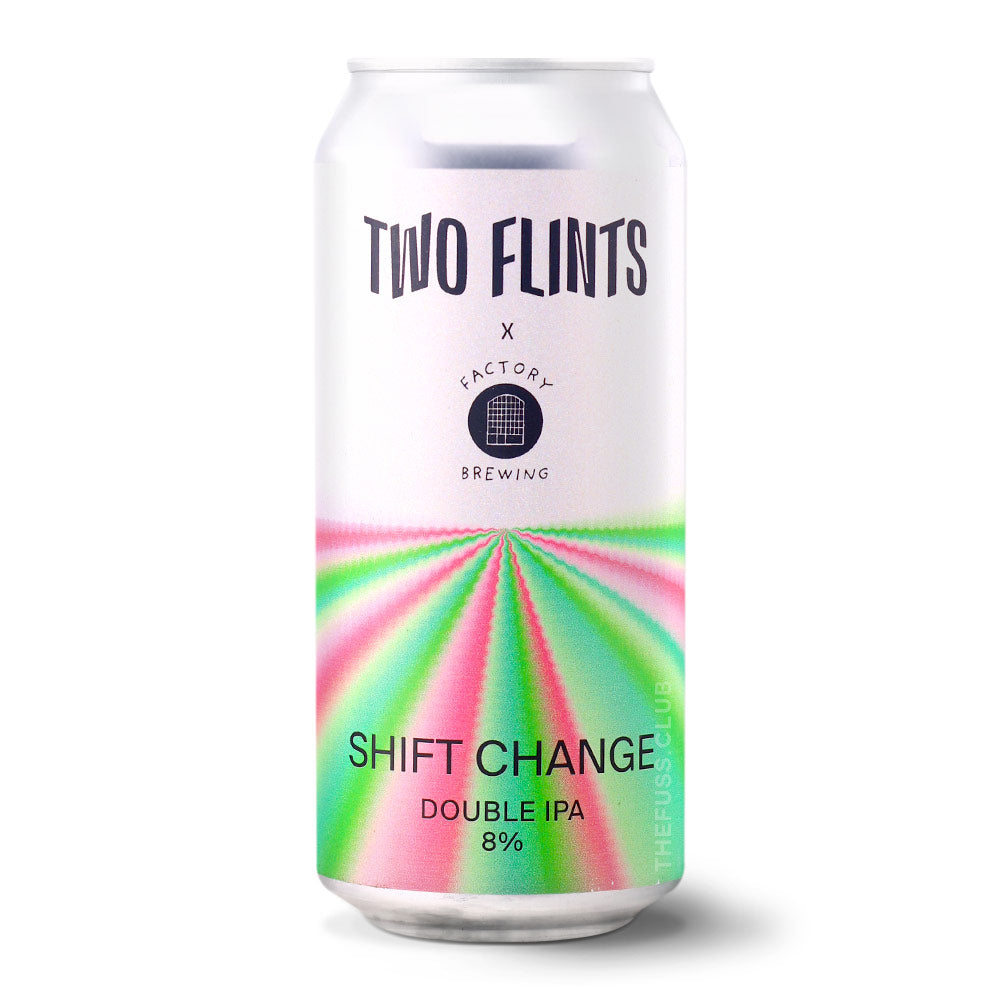 Two Flints Brewery Shift Change IPA - Imperial / Double New England / Hazy craft beer home delivery UK