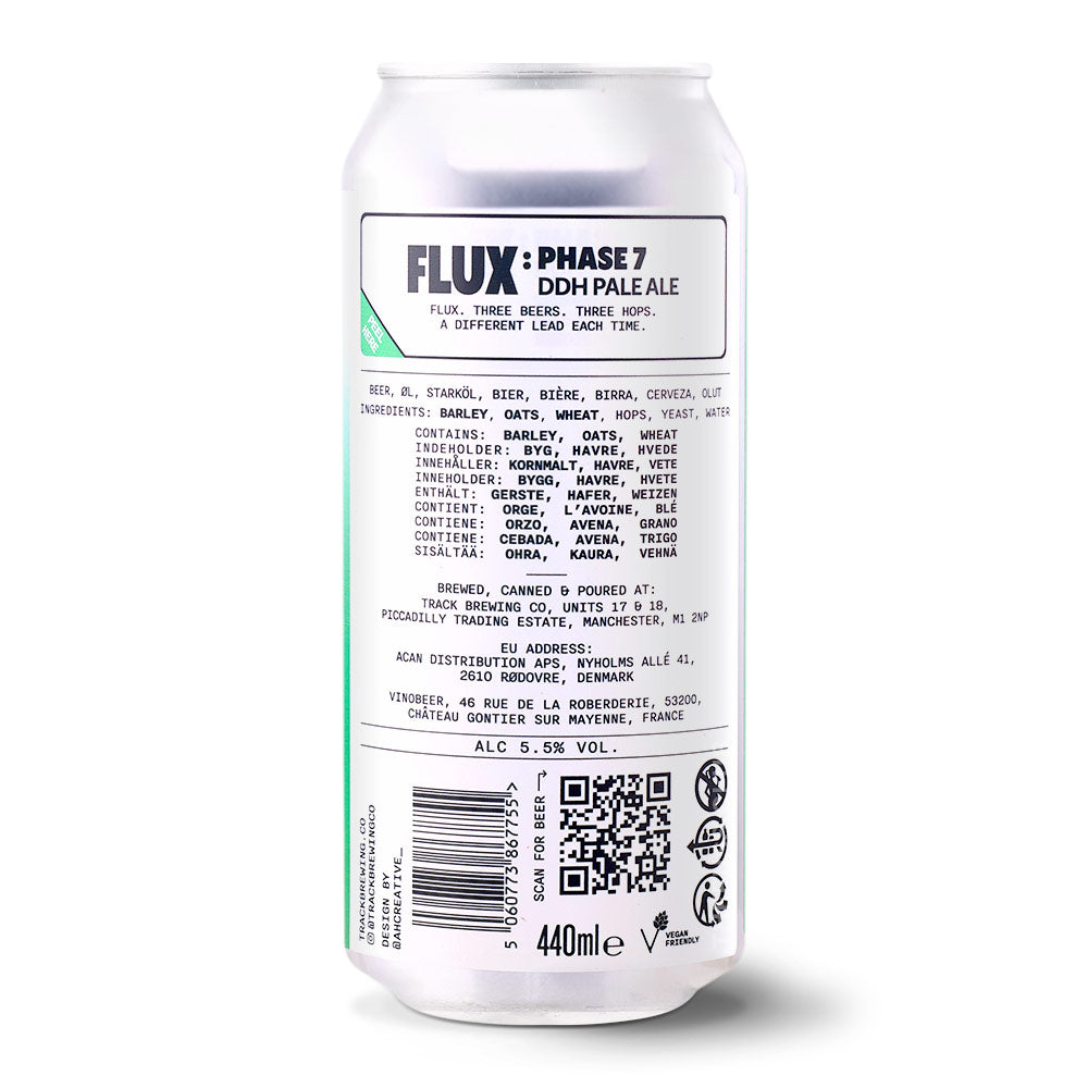 Track Brewing Company Flux: Phase 7 Pale Ale - New England / Hazy craft beer home delivery UK