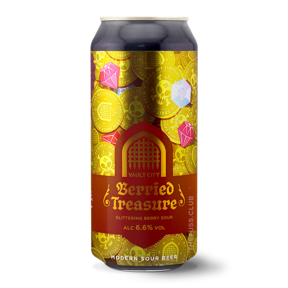 Vault City Brewing Berried Treasure Sour - Fruited craft beer home delivery UK