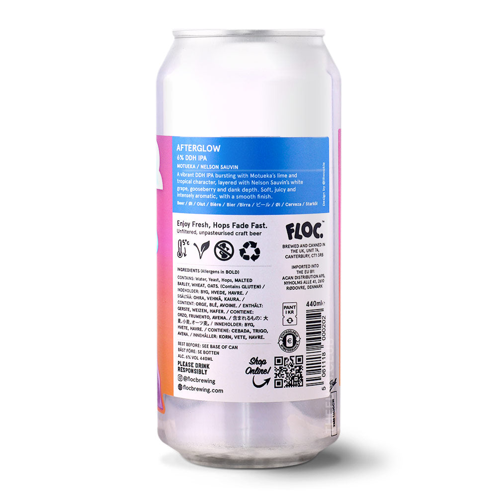Floc. Afterglow IPA - New England / Hazy craft beer home delivery UK