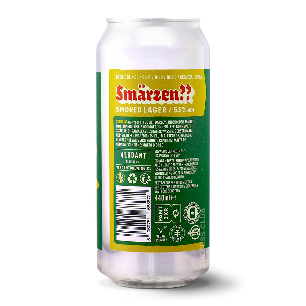 Verdant Brewing Co sMärzen Lager - Smoked craft beer home delivery UK