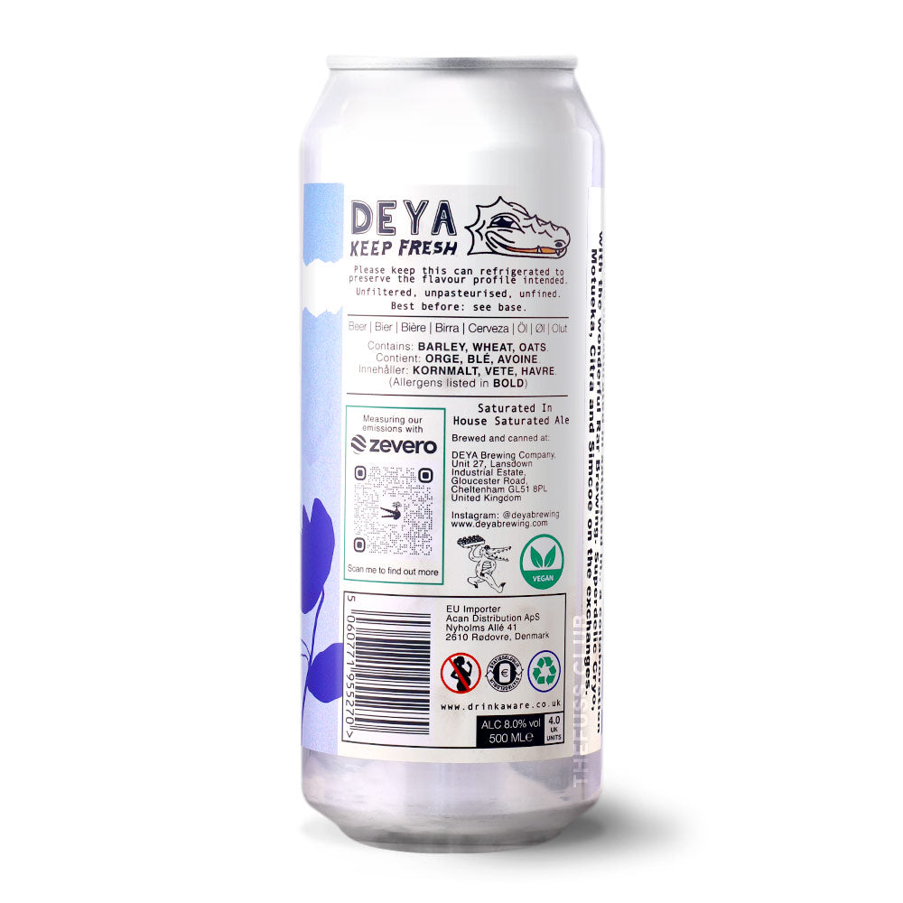 DEYA Brewing Company Saturated In House Saturated Ale IPA - Imperial / Double craft beer home delivery UK