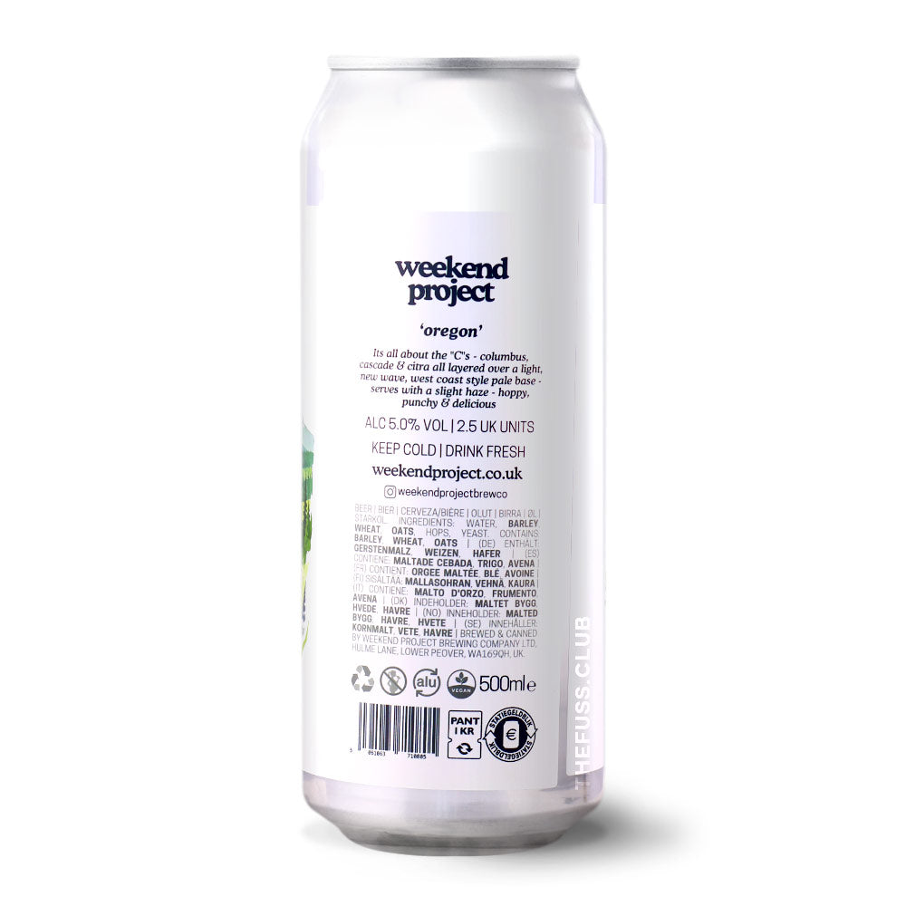 weekend project Oregon Pale Ale - American craft beer home delivery UK