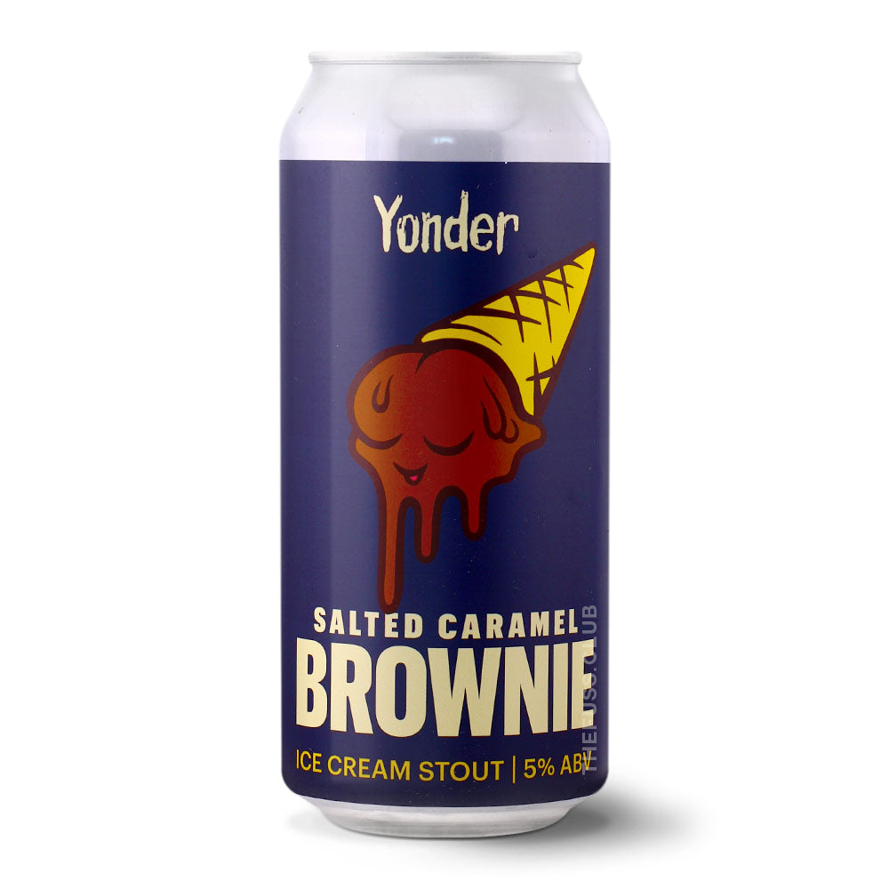 Yonder Brewing Salted Caramel Brownie Stout - Milk / Sweet craft beer home delivery UK