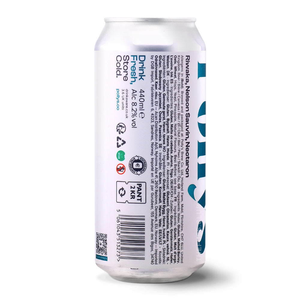 Polly's Brew Co. Komodo! IPA - Imperial / Double New England / Hazy craft beer home delivery UK