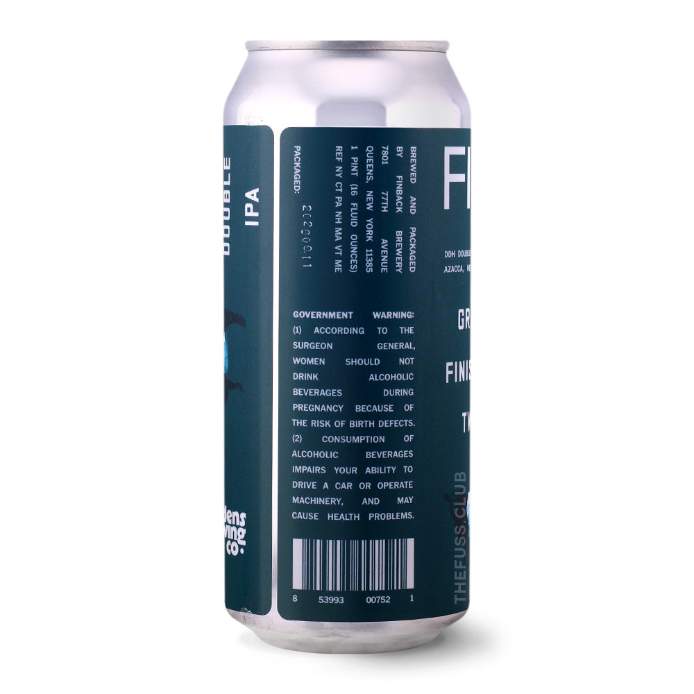 Finback Brewery Grain Finished IPA - Imperial / Double New England / Hazy craft beer home delivery UK