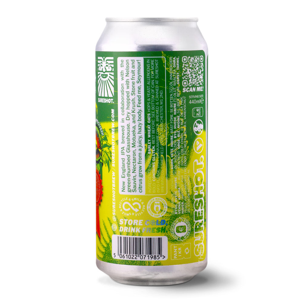 Sureshot Brewing Looks Like Plant Food To Me IPA - New England / Hazy craft beer home delivery UK