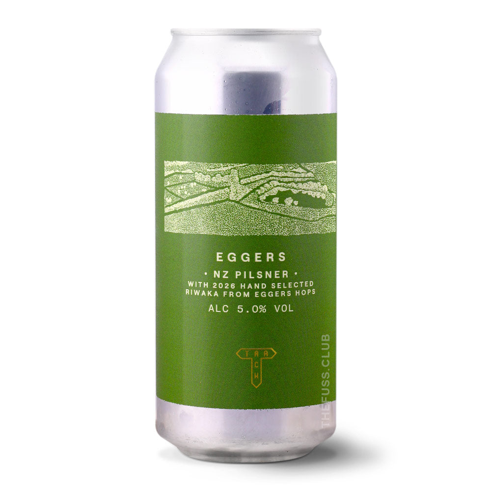 Track Brewing Company Eggers Pilsner - New Zealand craft beer home delivery UK