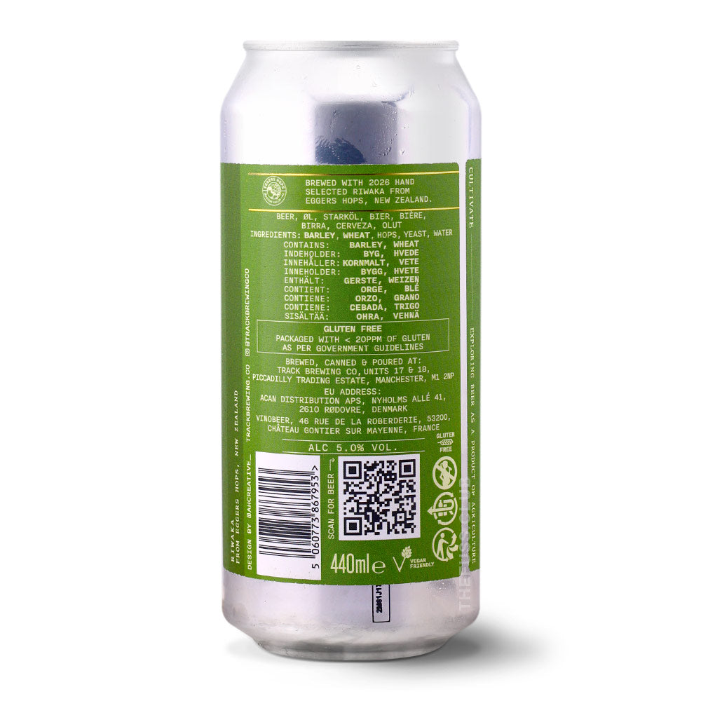 Track Brewing Company Eggers Pilsner - New Zealand craft beer home delivery UK