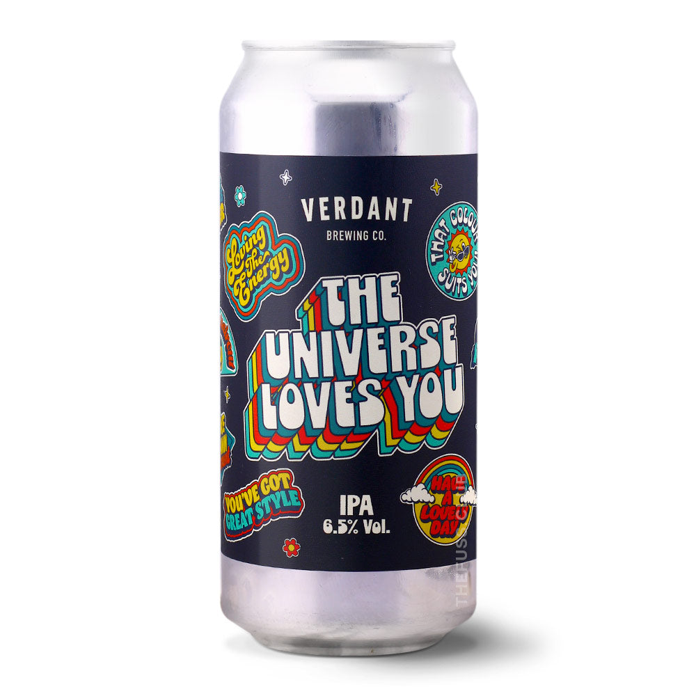 Verdant Brewing Co The Universe Loves You IPA - New England / Hazy craft beer home delivery UK