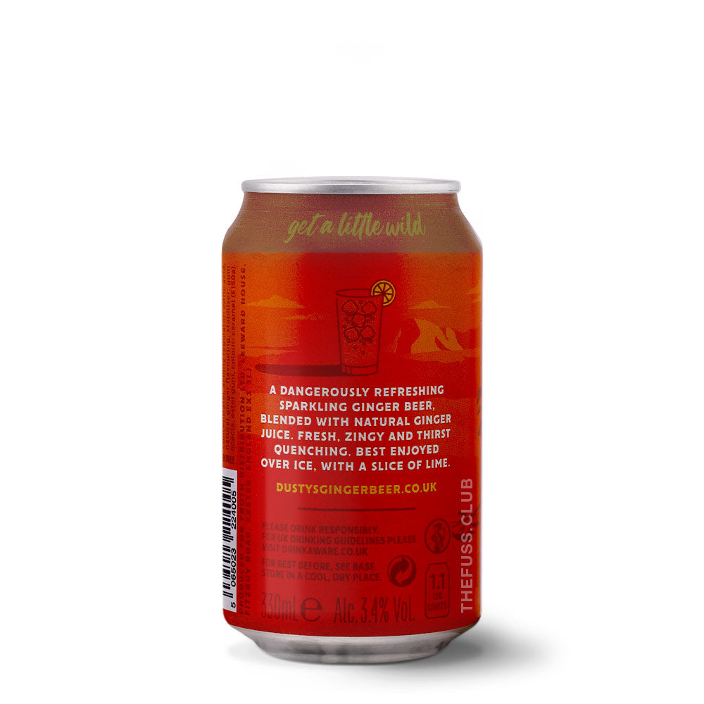 Dusty's Ginger Beer, 3.4%