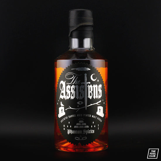 Load image into Gallery viewer, The Assistens: Absinthe Barrel Aged Peated Malt Vodka, 44.0%
