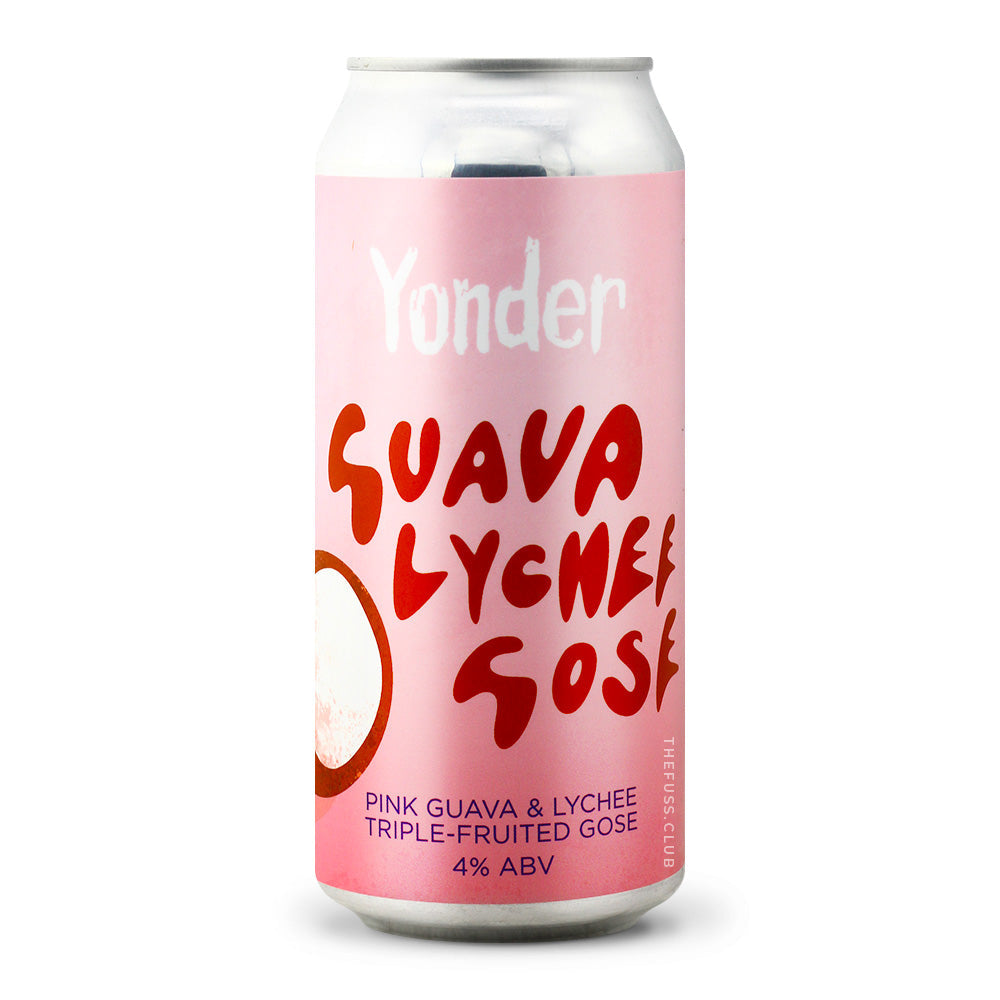 Yonder Brewing | Guava Lychee Gose, 4% | Craft Beer