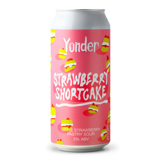 Yonder Brewing | Strawberry Shortcake, 3% | Craft Beer