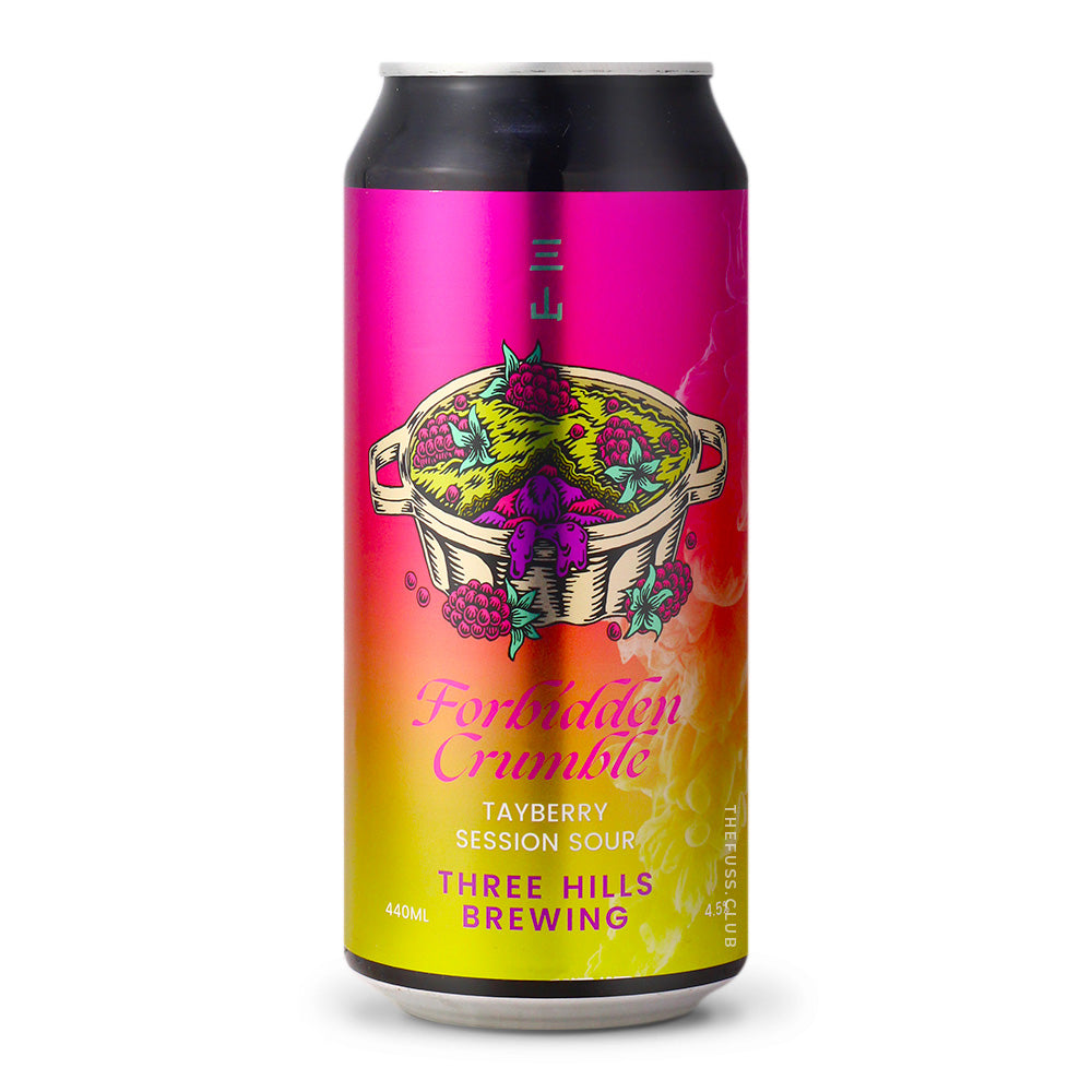 Three Hills Brewing | Baby Forbidden Pastry: Tayberry Crumble, 4.5% | Craft Beer